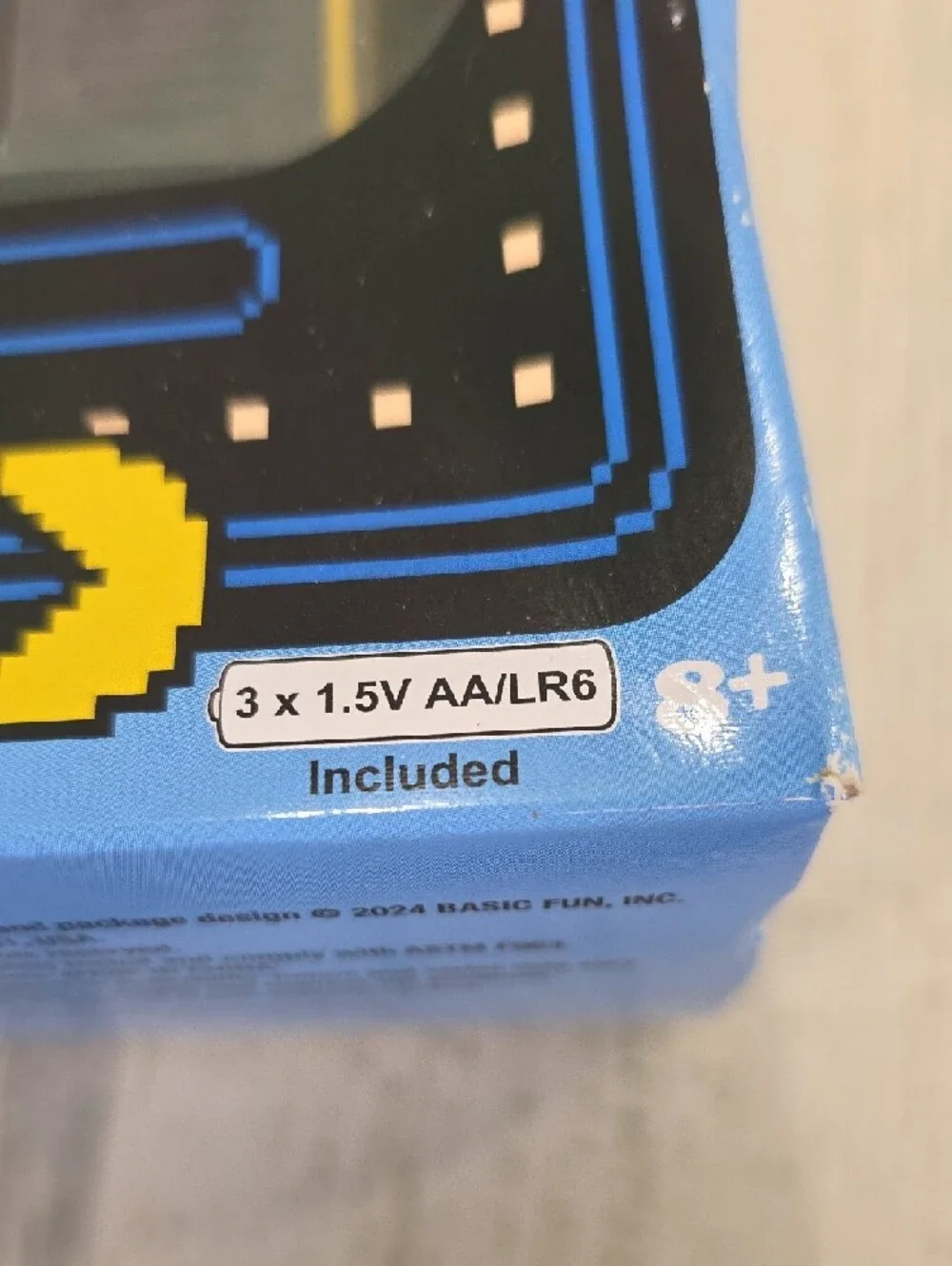 Pac-Man Mini Arcade Console Yellow & Black Retro Handheld NEW
